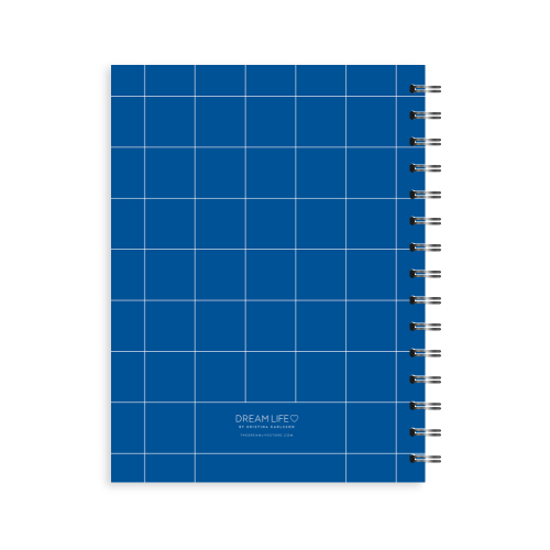 A5 Spiral Journal - Plan Your Year - Blue