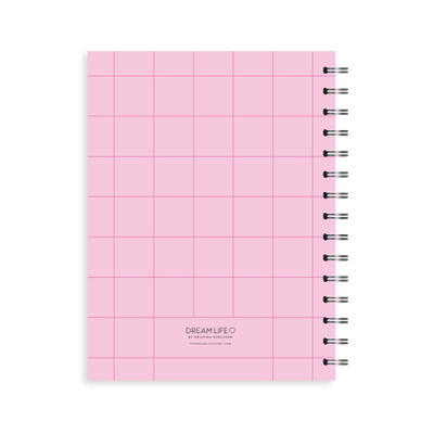 A5 Spiral Journal - Plan Your Year - Pink