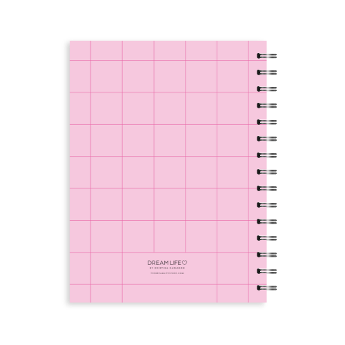 A5 Spiral Journal - Plan Your Year - Pink