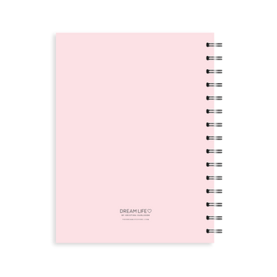 A5 Spiral Journal - Self-care - Pink