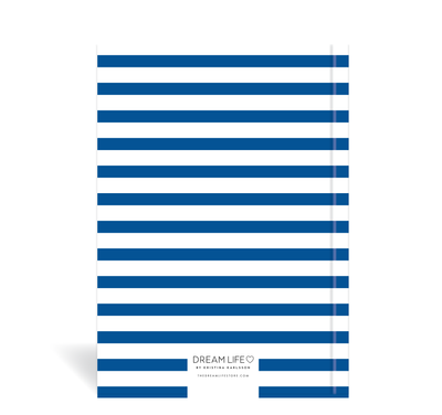 A5 Journal - Stripe - Blue