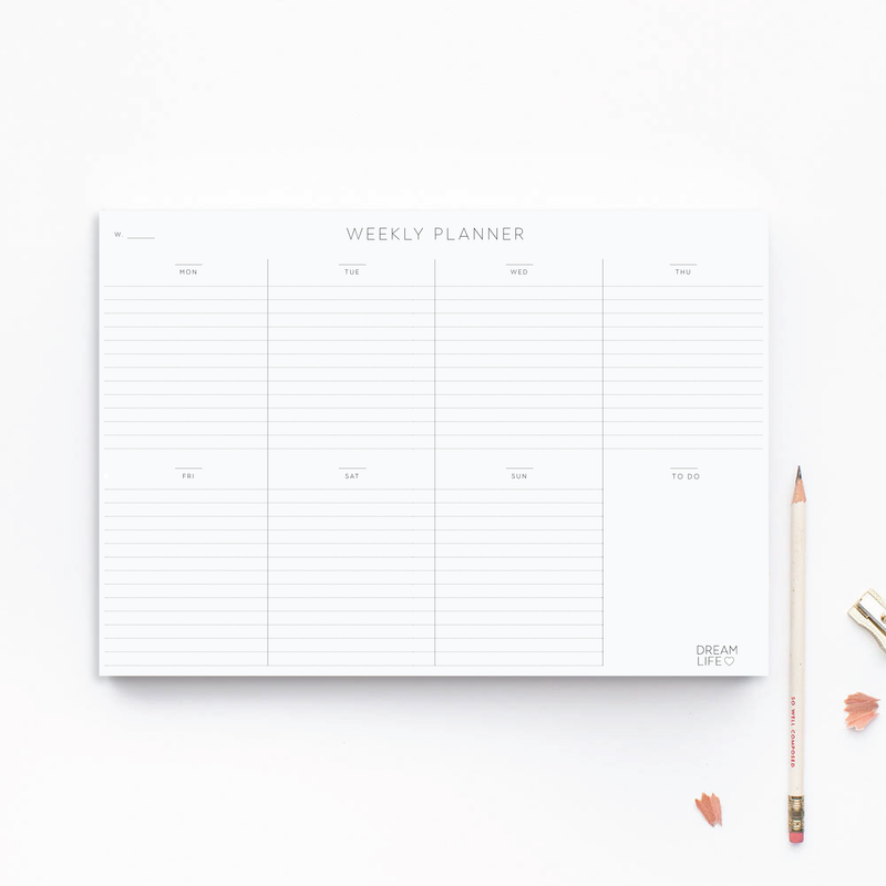 WEEKLY PLANNER Downloadable PDF
