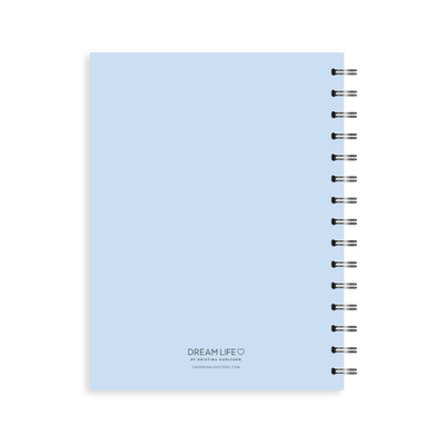 A5 Spiral Journal - Gratitude - Blue