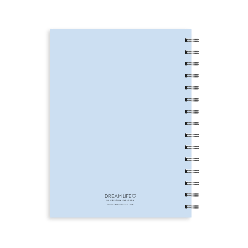 A5 Spiral Journal - Gratitude - Blue