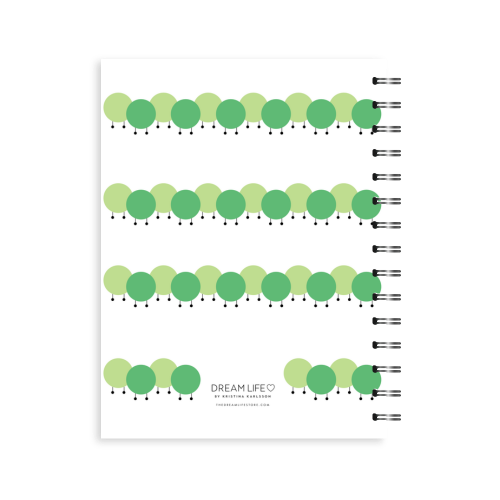 A5 Spiral Journal - My Friends - Caterpillar