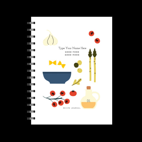 A5 Spiral Recipe Journal - Good Food