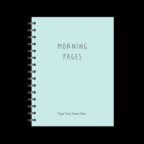 A5 Spiral Journal - Morning Pages - Mint