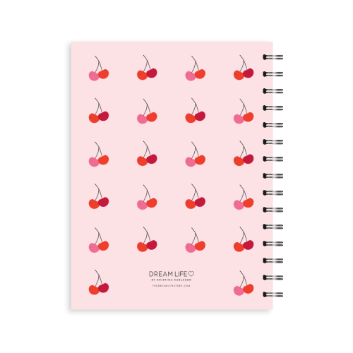 A5 Spiral Journal - My Friends - Cherries