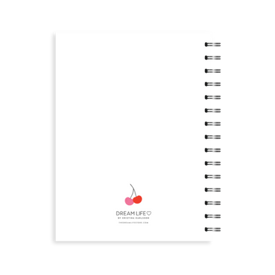 A5 Spiral Journal - My Friends - Cherry