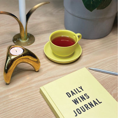 A5 Journal - Daily Wins - Yellow