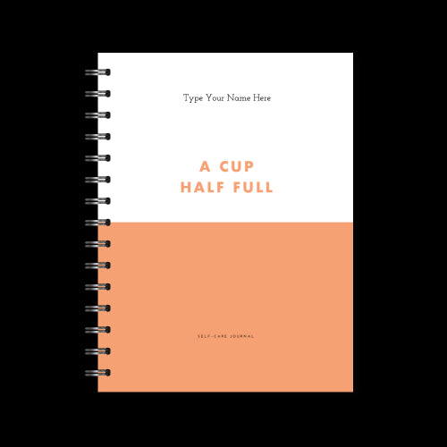 A5 Spiral Journal - Cuppa - Orange
