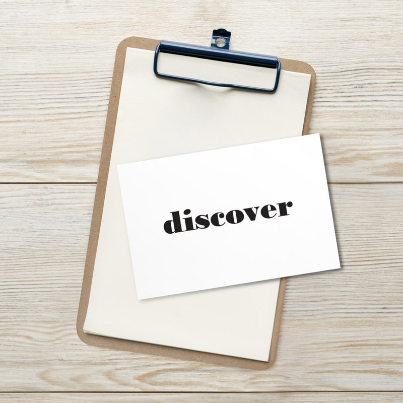 DISCOVER Art Card