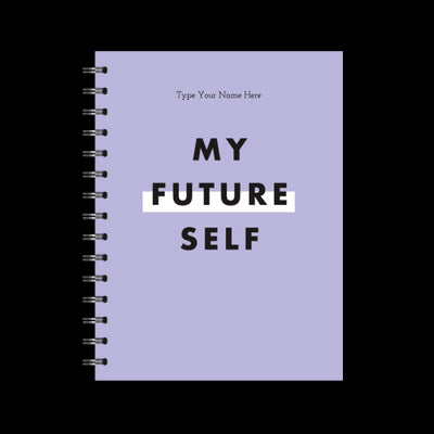 A5 Spiral Journal - My Future Self - Lilac