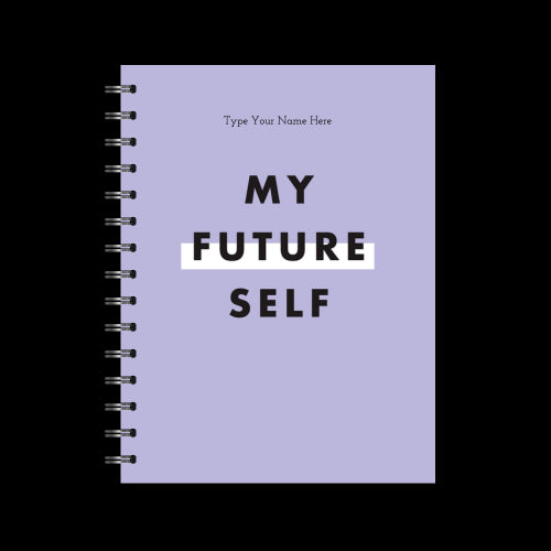 A5 Spiral Journal - My Future Self - Lilac