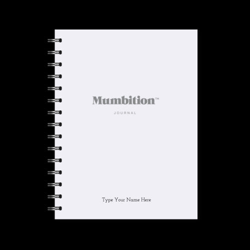 A5 Spiral Journal - Mums & Co - Mumbition™ - Grey