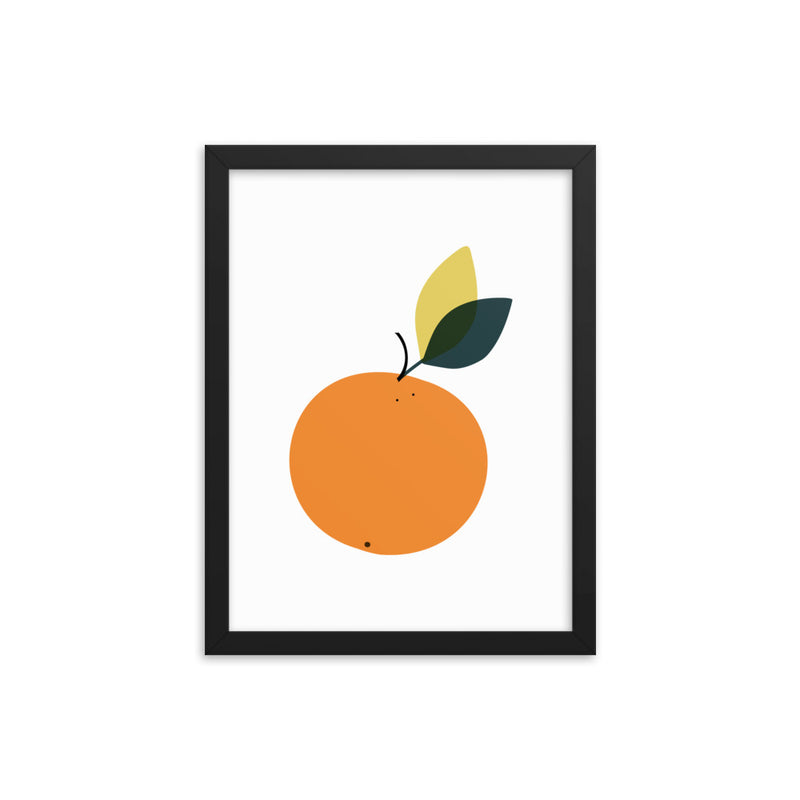 ORANGE Framed