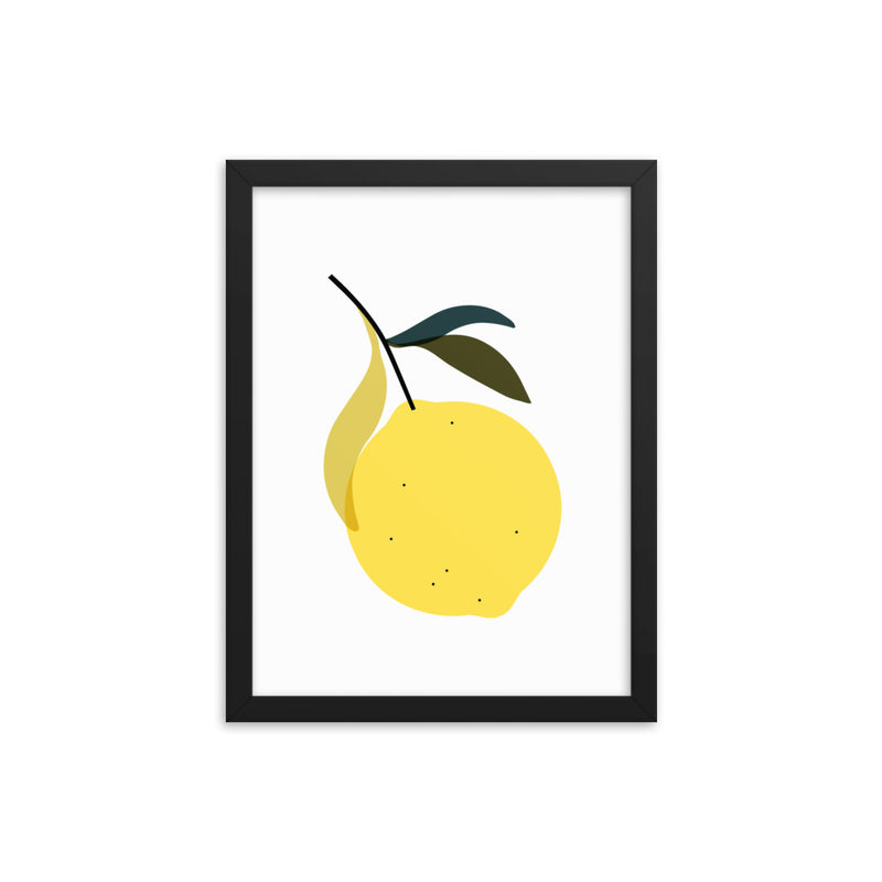 Lemon Framed