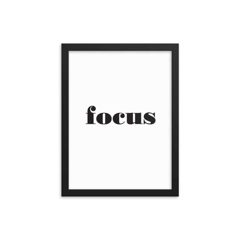 FOCUS Framed