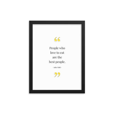 BEST PEOPLE Framed