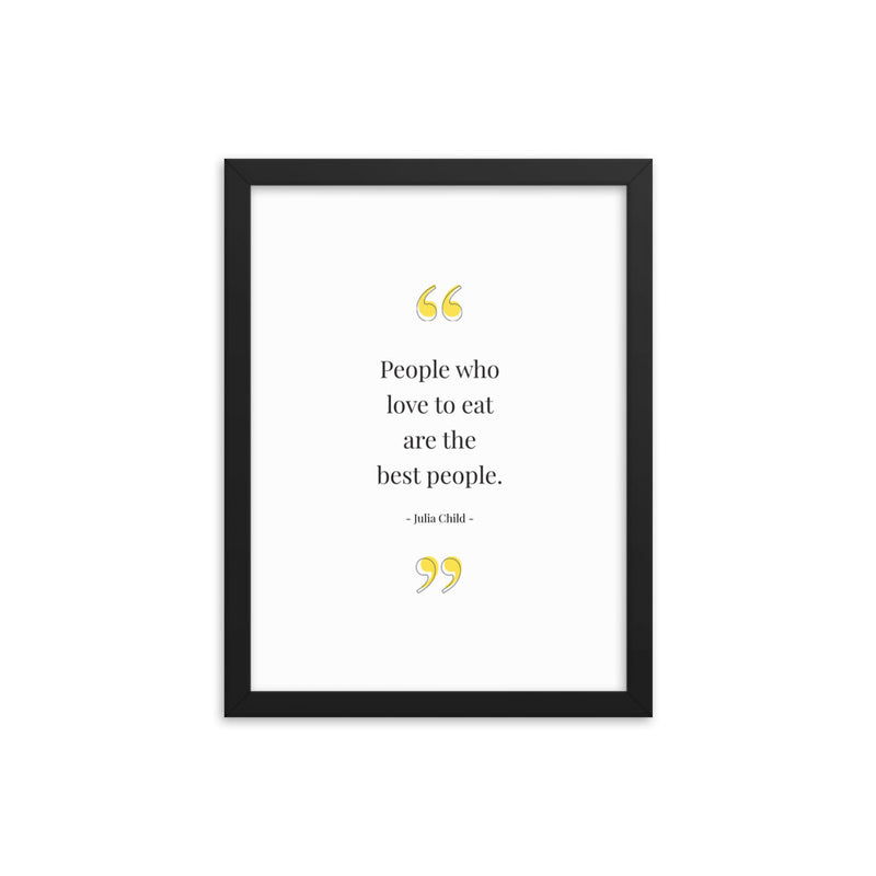 BEST PEOPLE Framed
