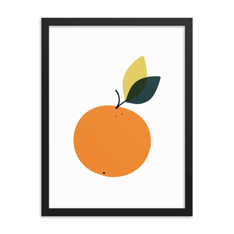 ORANGE Framed