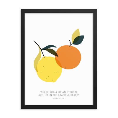 ETERNAL SUMMER Framed