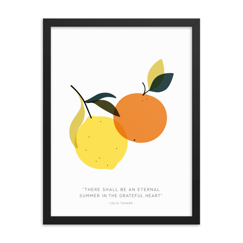 ETERNAL SUMMER Framed