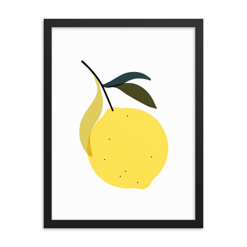 Lemon Framed