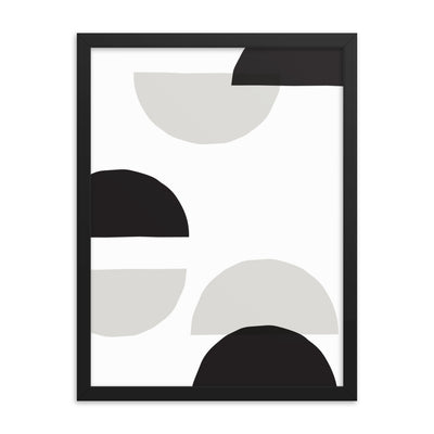 BLACK ARC Framed