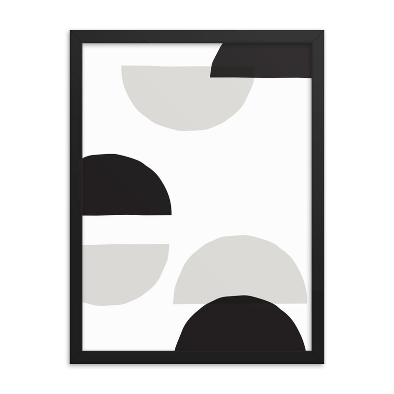BLACK ARC Framed