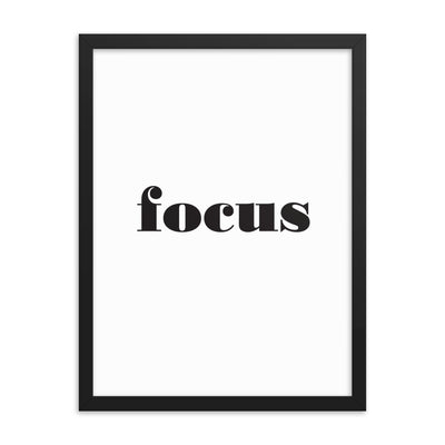 FOCUS Framed