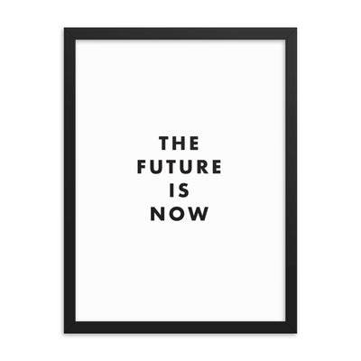 THE FUTURE Framed