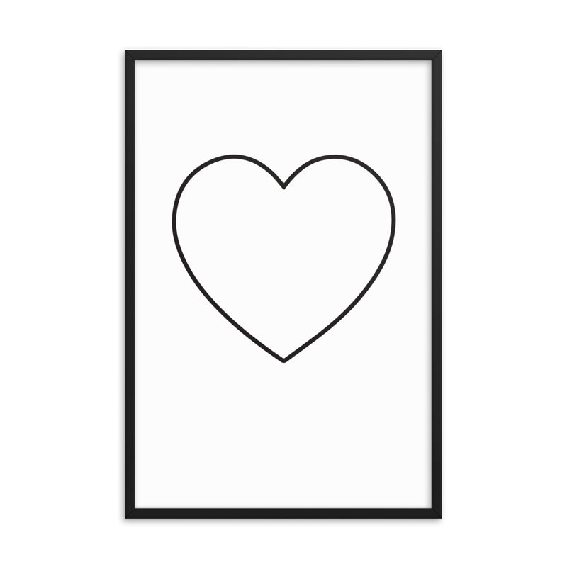 HEART Framed