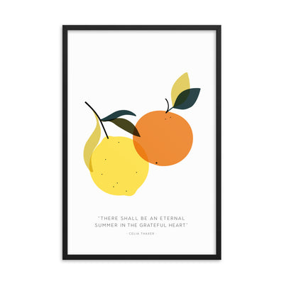 ETERNAL SUMMER Framed