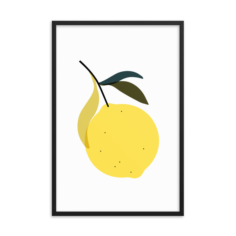 Lemon Framed