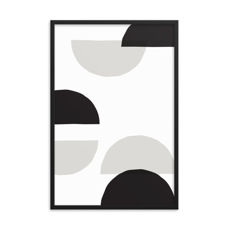 BLACK ARC Framed