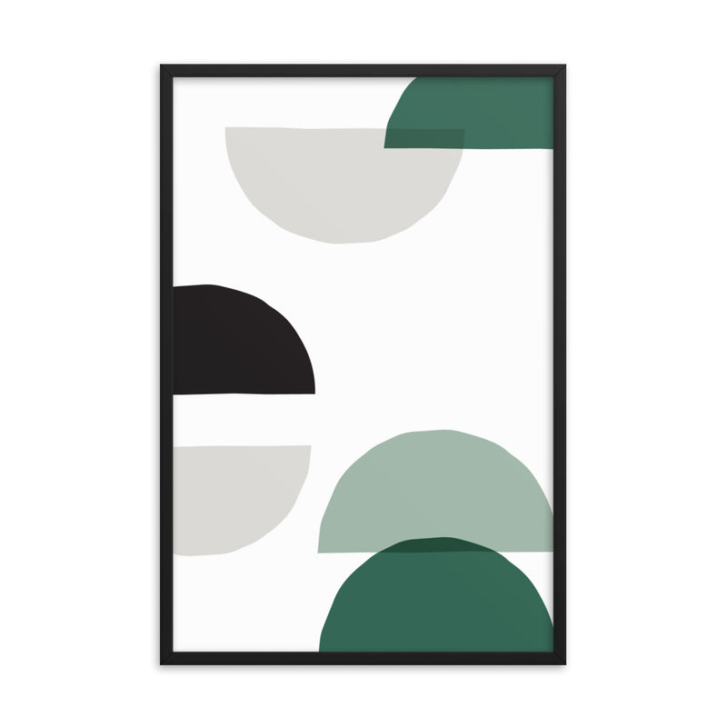 GREEN ARC Framed