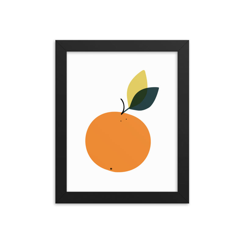 ORANGE Framed
