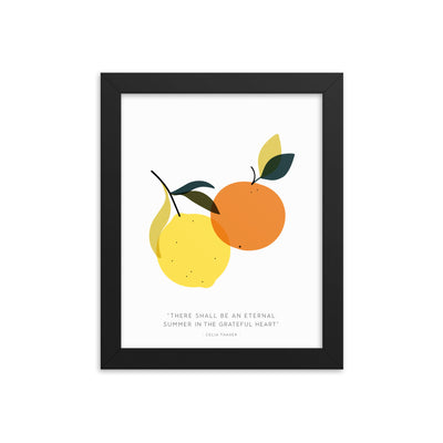 ETERNAL SUMMER Framed