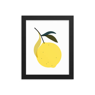 Lemon Framed