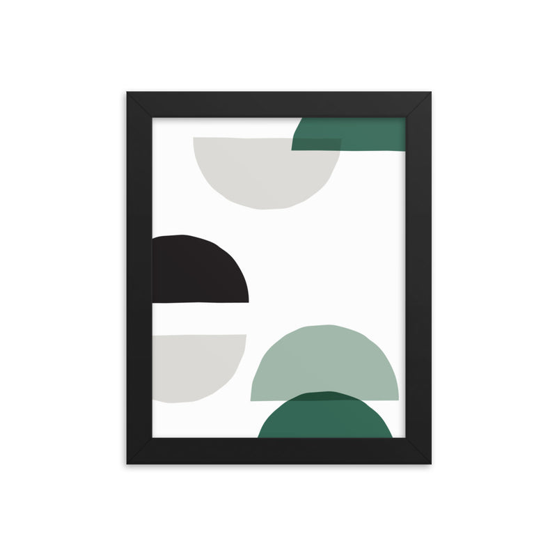 GREEN ARC Framed