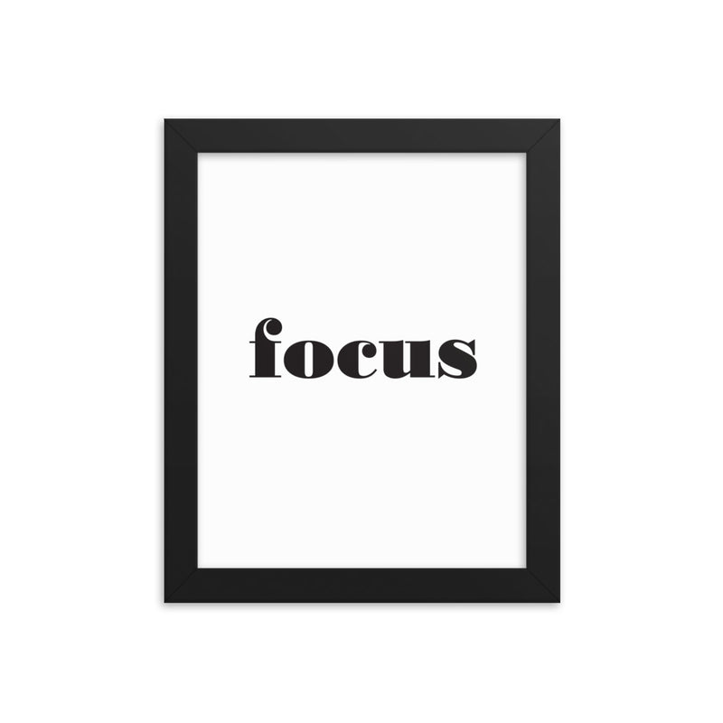 FOCUS Framed