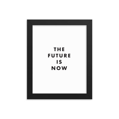 THE FUTURE Framed