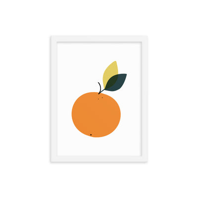 ORANGE Framed