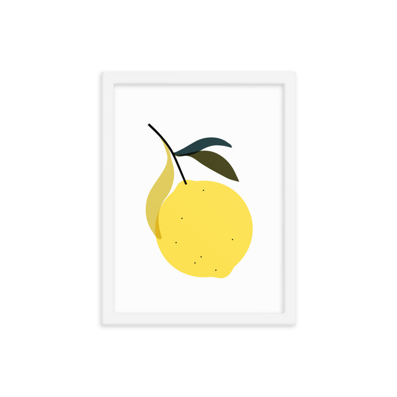 Lemon Framed