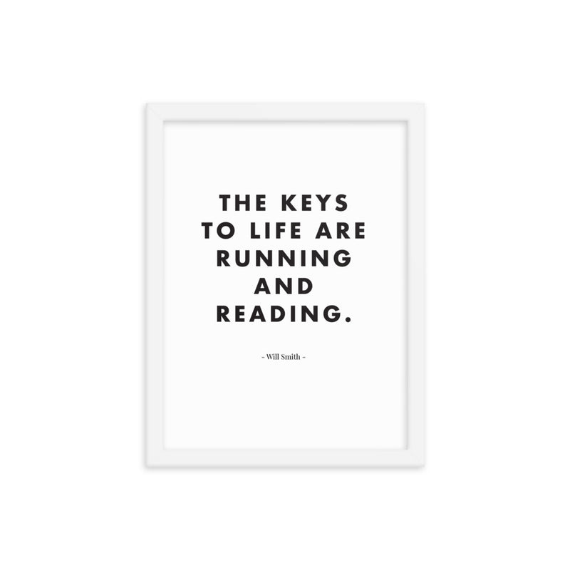 KEYS TO LIFE Framed