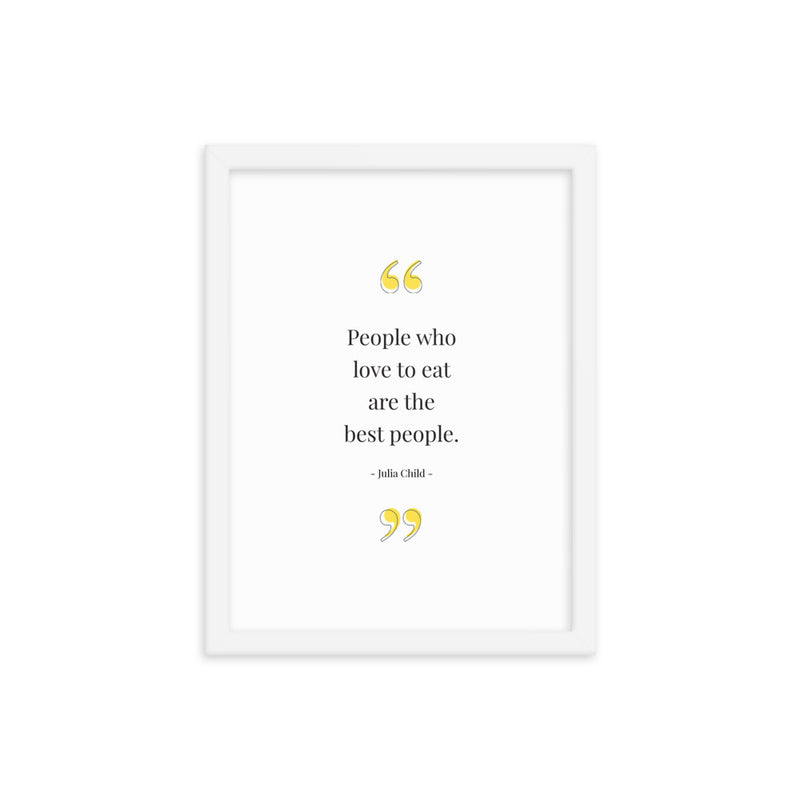 BEST PEOPLE Framed