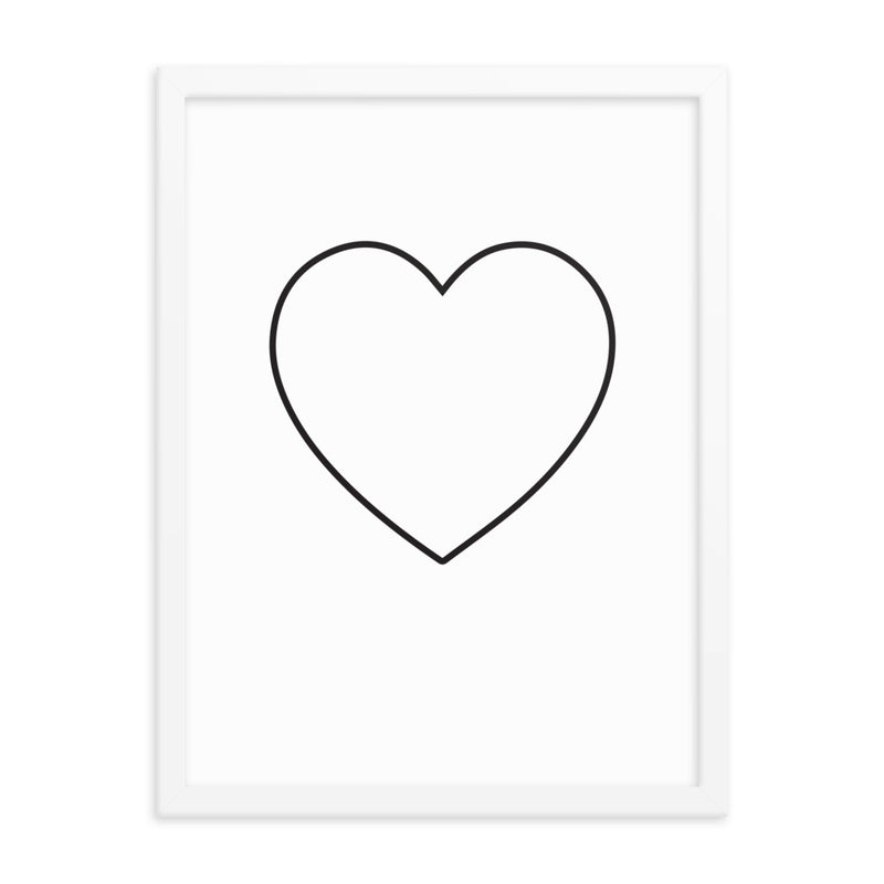 HEART Framed