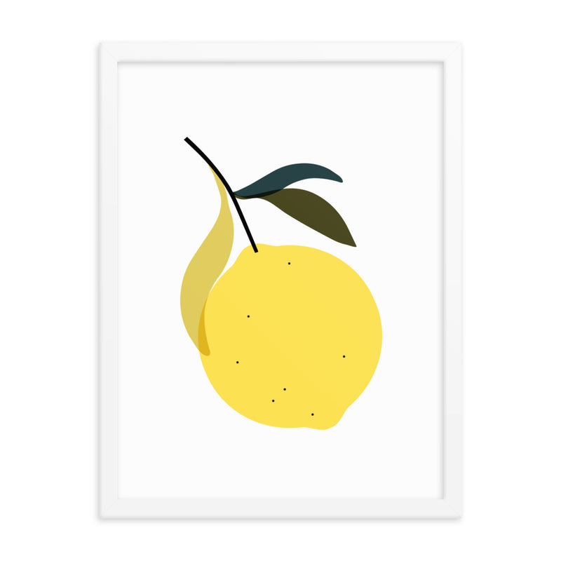 Lemon Framed