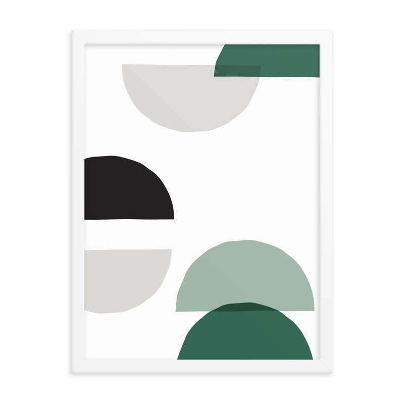 GREEN ARC Framed